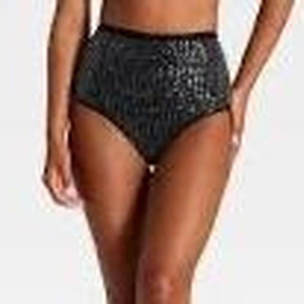 Wild Fable Women's Black Sequin Hot Pants